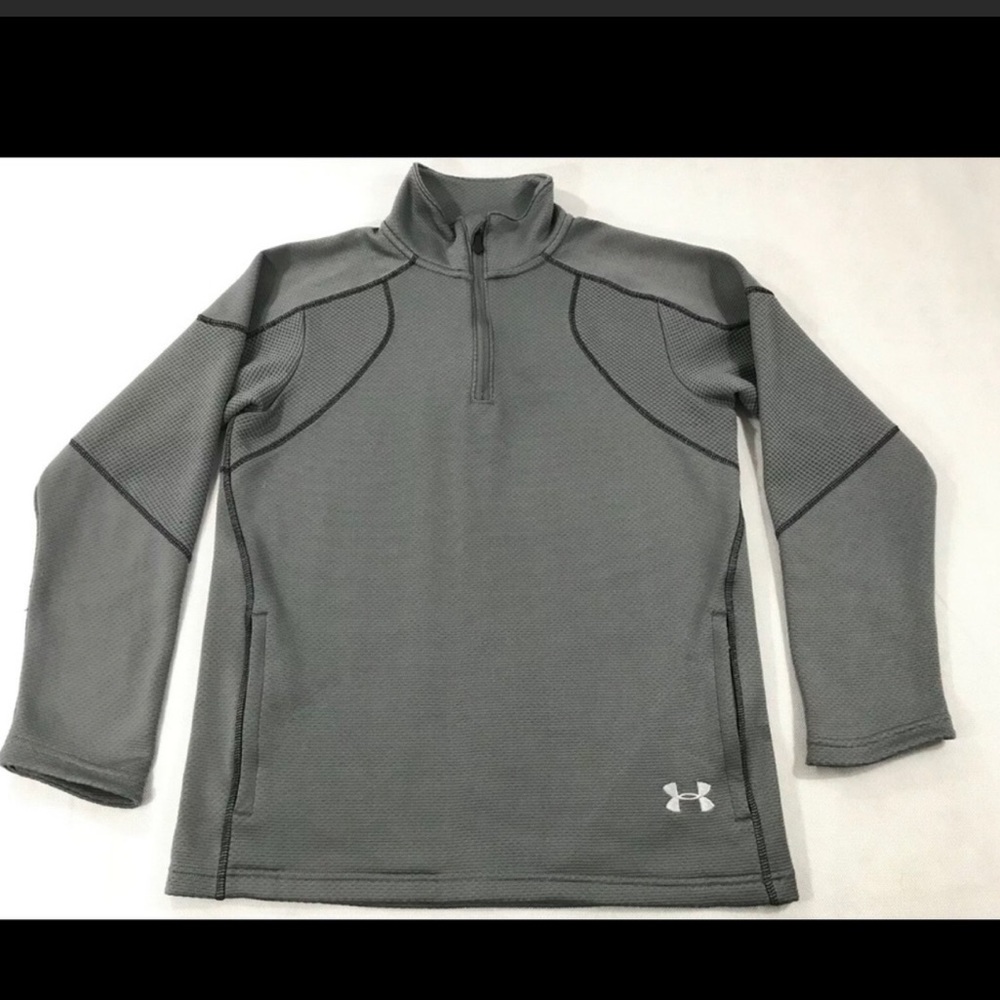 Grey 1/4 Zip Pullover Jacket